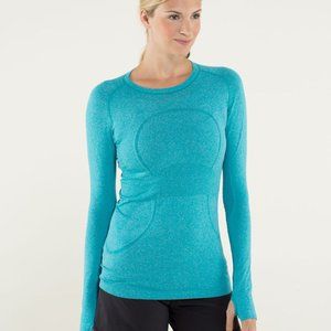 Lululemon Swiftly Tech Long Sleeve Size 6 Surge Blue